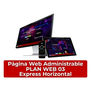 Página Web Administrable - Plan 03