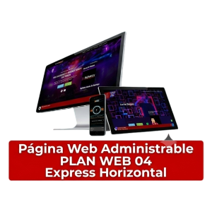 Página Web Administrable - Plan 04